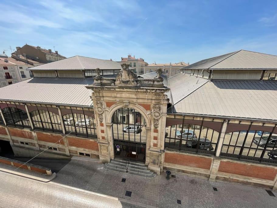 Vue Sur La Place Des Halles, Art Apparts Béziers Exteriér fotografie