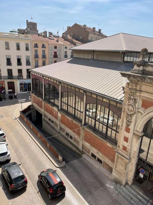 Vue Sur La Place Des Halles, Art Apparts Béziers Exteriér fotografie