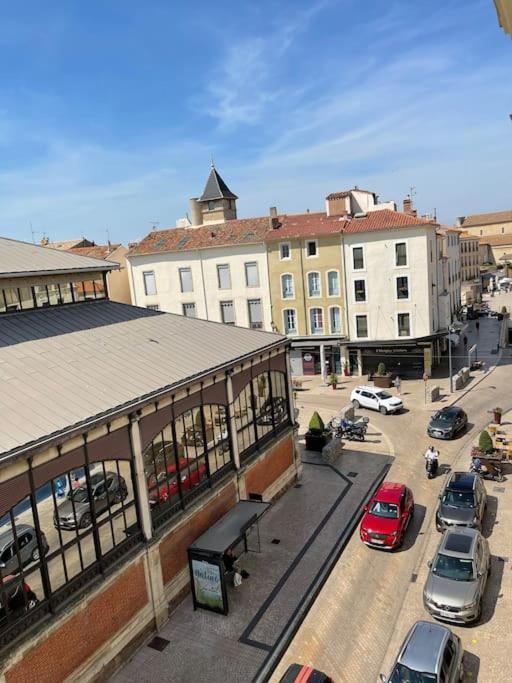 Vue Sur La Place Des Halles, Art Apparts Béziers Exteriér fotografie