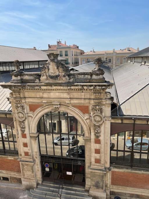 Vue Sur La Place Des Halles, Art Apparts Béziers Exteriér fotografie